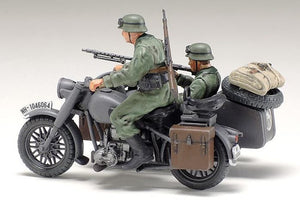 TAMIYA (1/48) German Motorcycle & Sidecar