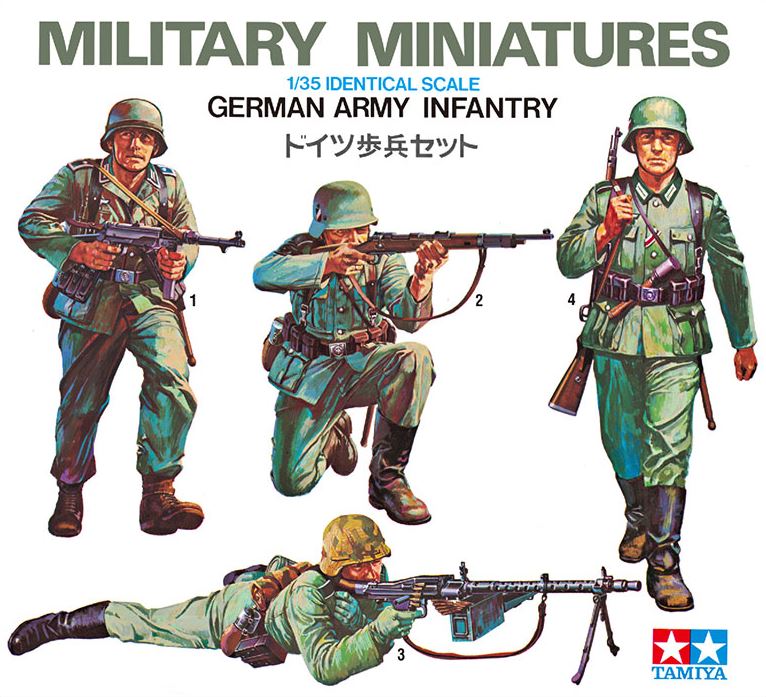 TAMIYA (1/35) German Army Infantry