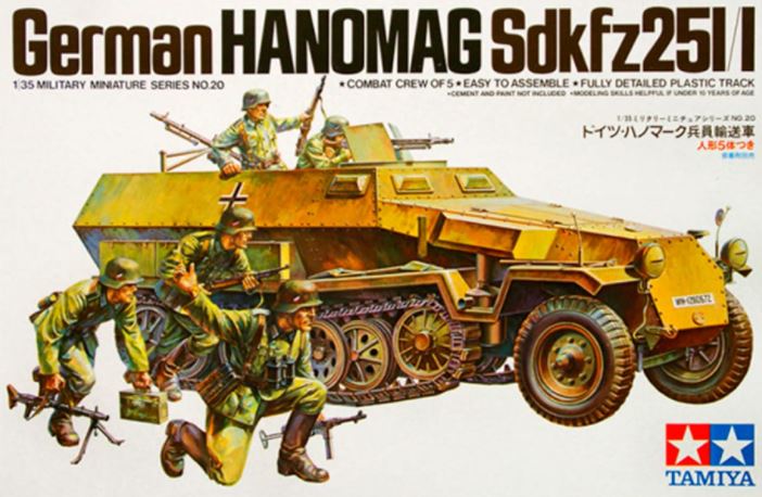 TAMIYA (1/35) Hanomag Sdkfz 251/1