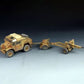 TAMIYA (1/35) British 25Pdr.Field Gun & Quad Gun Tractor Canadian Ford F.G.T
