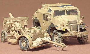 TAMIYA (1/35) British 25Pdr.Field Gun & Quad Gun Tractor Canadian Ford F.G.T