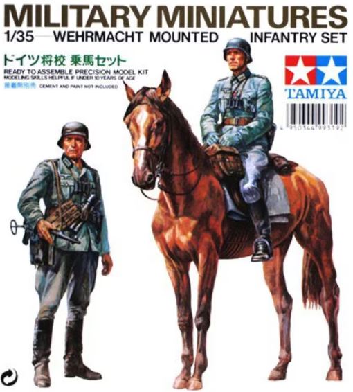 TAMIYA (1/35) Wehrmacht Mounted Infantry Set