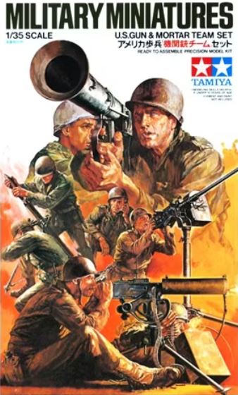 TAMIYA (1/35) US Gun and Mortar Team