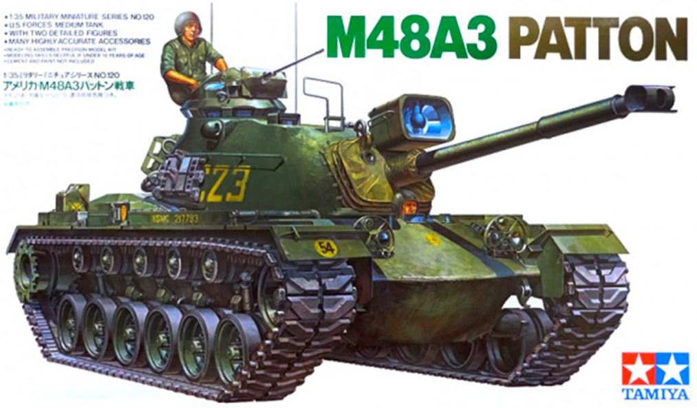 TAMIYA (1/35) US M48A3 Patton Tank