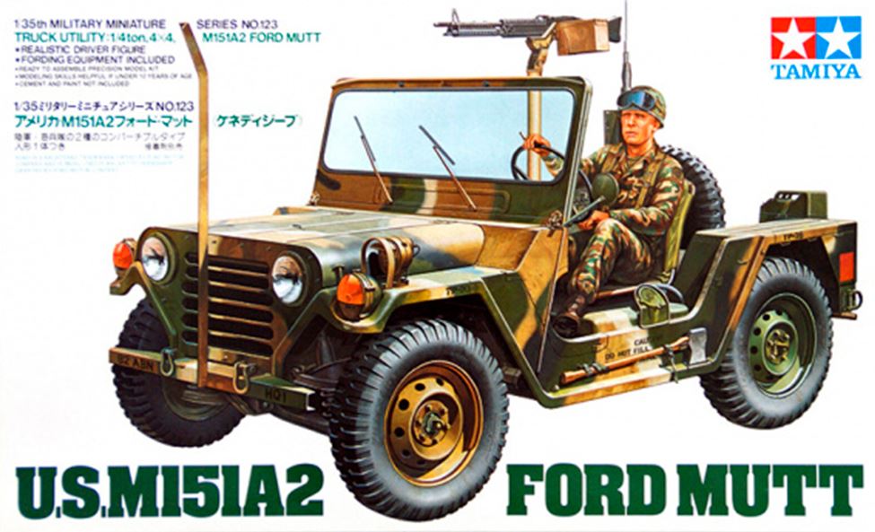 TAMIYA (1/35) US M-151 A21 Ford Mutt