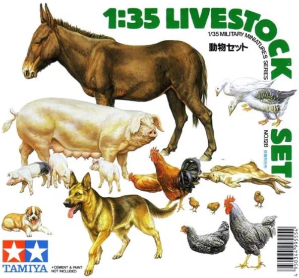 TAMIYA (1/35) Livestock