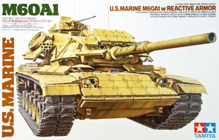 TAMIYA (1/35) U.S. Marine M60A1 w/ Reactive Armor