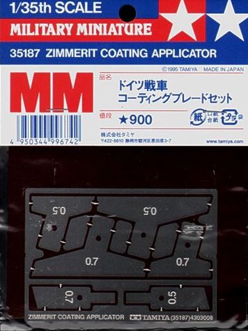 TAMIYA Zimmerit Coating Applicator
