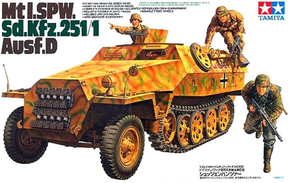TAMIYA (1/35) Mtl. SPW Sd.Kfz.251/1 Ausf.D