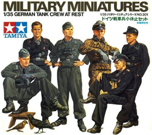 TAMIYA (1/35) German Tank Crew at Rest
