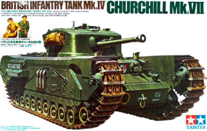 TAMIYA (1/35) British Infantry Tank Mk.IV Churchill Mk.VII