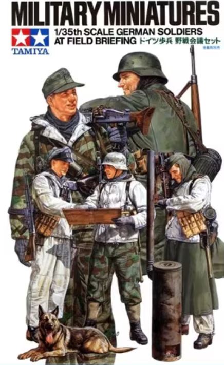 TAMIYA (1/35) German Soldiers at Field Briefing