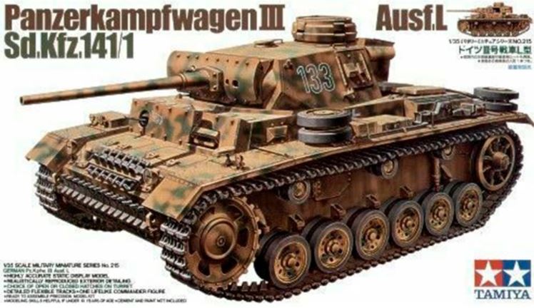 TAMIYA (1/35) Panzerkampfwagen III Ausf. L Sd.Kfz. 141/1