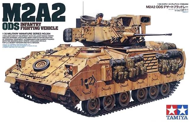 TAMIYA (1/35) M2A2 ODS / Infantry Fighting Vehicle (with 1x crew figure)