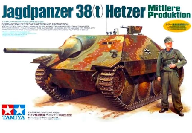 TAMIYA (1/35) Jagdpanzer 38(t) Hetzer Mittlere Produktion