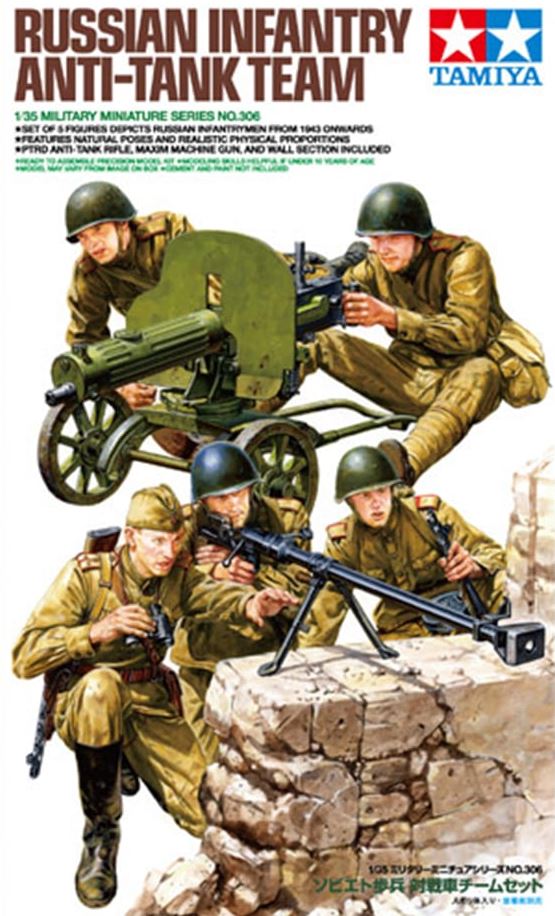 TAMIYA (1/35) Russian Anti-Tank Team