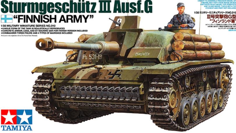 TAMIYA (1/35) Sturmgeschutz III Ausf.G - Finnish Army