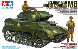 TAMIYA (1/35) US Howitzer Motor Carriage M8 - Awaiting Orders w/3 Figures