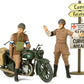 TAMIYA (1/35) British BSA M20 Motorcycle with Military Police Set