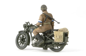 TAMIYA (1/35) Moto britannique BSA M20 avec ensemble de police militaire