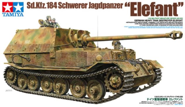 TAMIYA (1/35) Sd.Kfz.184 Schwerer Jagdpanzer "Elefant"