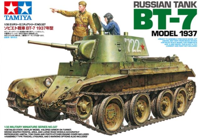 TAMIYA (1/35) Russian Tank BT-7