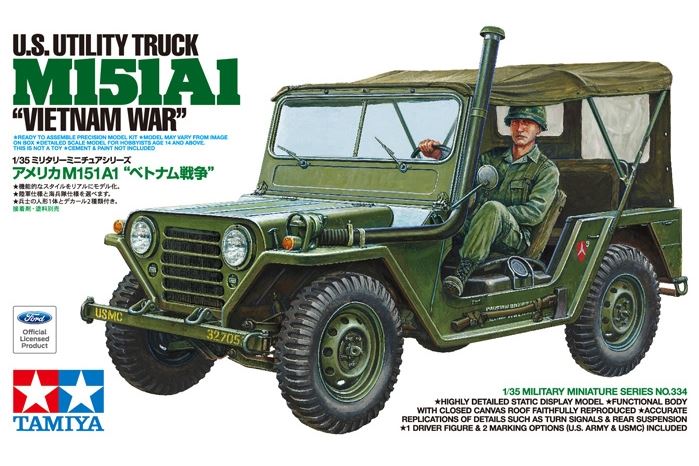 TAMIYA (1/35) U.S. Utility Truck M151A1 "Vietnam War"