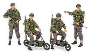 TAMIYA (1/35) British Paratroopers - w/Small Motorcycle