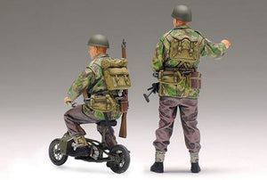 TAMIYA (1/35) Parachutistes britanniques - avec petite moto