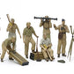 TAMIYA (1/35) German Africa Corps Luftwaffe Artillery Crew Set