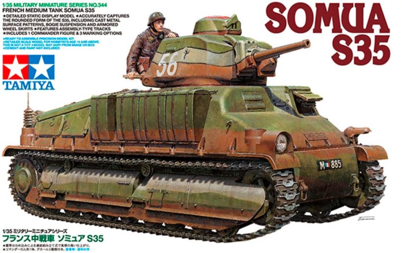 TAMIYA (1/35) SOMUA S35