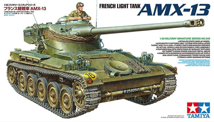 TAMIYA (1/35) AMX-13 French Light Tank