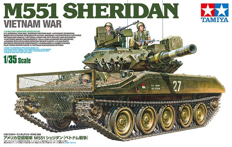 TAMIYA (1/35) M551 Sheridan Vietnam War