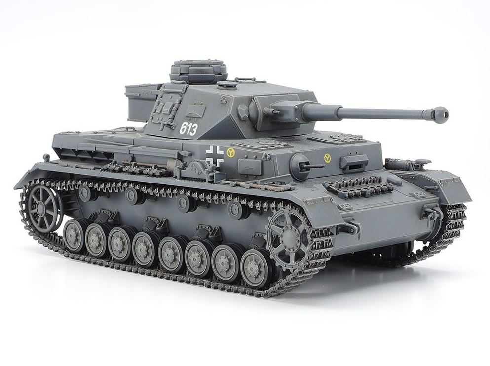 TAMIYA 35374-000 1:35 Alemán Panzerkampfwagen IV versión F L24/75 mm, Kit  de Montaje de plástico, Kit para ensamblar, réplica Detallada, sin Pintar :  : Hogar y cocina