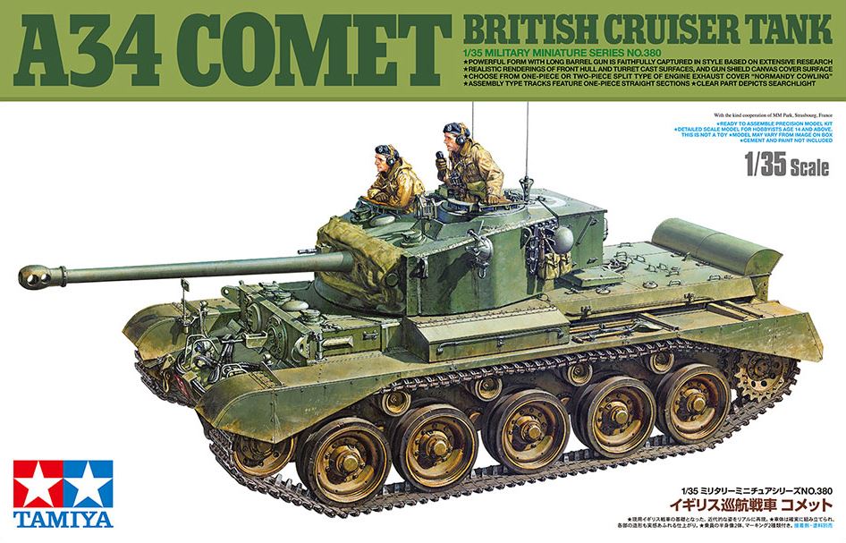 TAMIYA (1/35) A34 Comet British Cruiser Tank