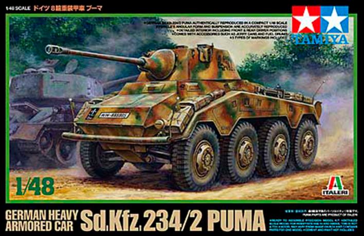 TAMIYA (1/48) German Heavy Armored Car Sd.Kfz. 234/2 Puma