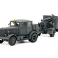 TAMIYA (1/48) German Heavy Tractor SS-100 & 88mm Gun Flak37 Set