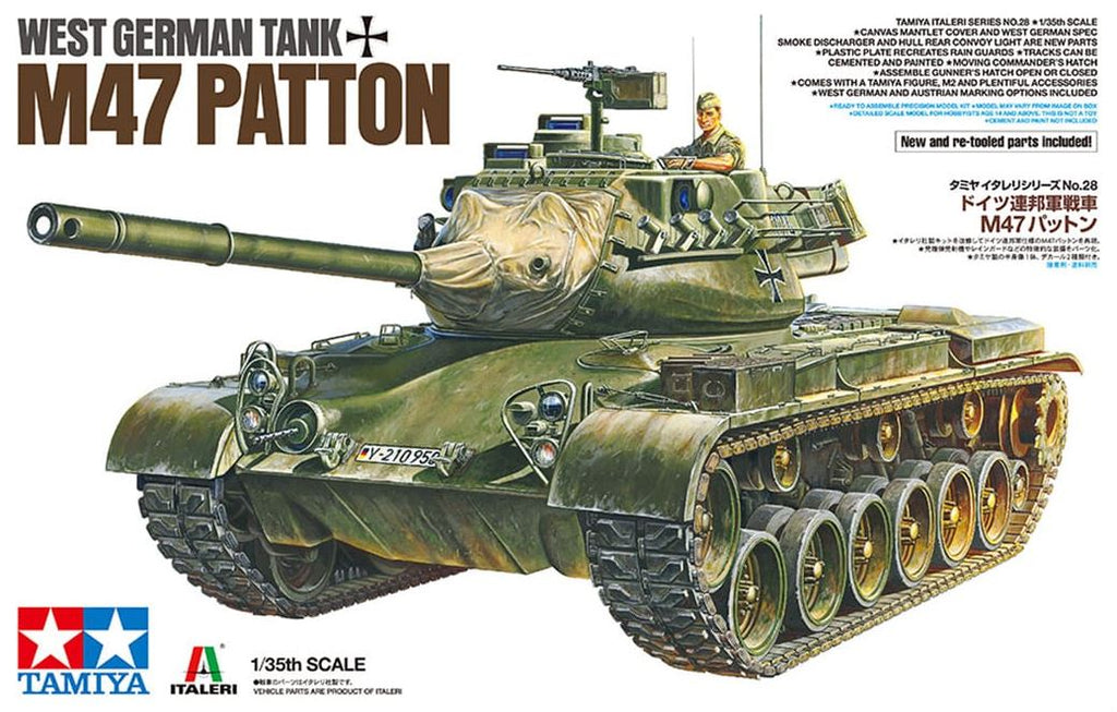 TAMIYA (1/35) West German tank M47 Patton