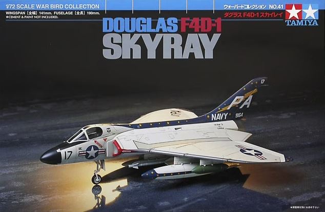 TAMIYA (1/72) Douglas F4D-1 Skyray