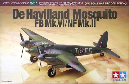 TAMIYA (1/72) De Havilland Mosquito FB Mk.VI/NF Mk.II