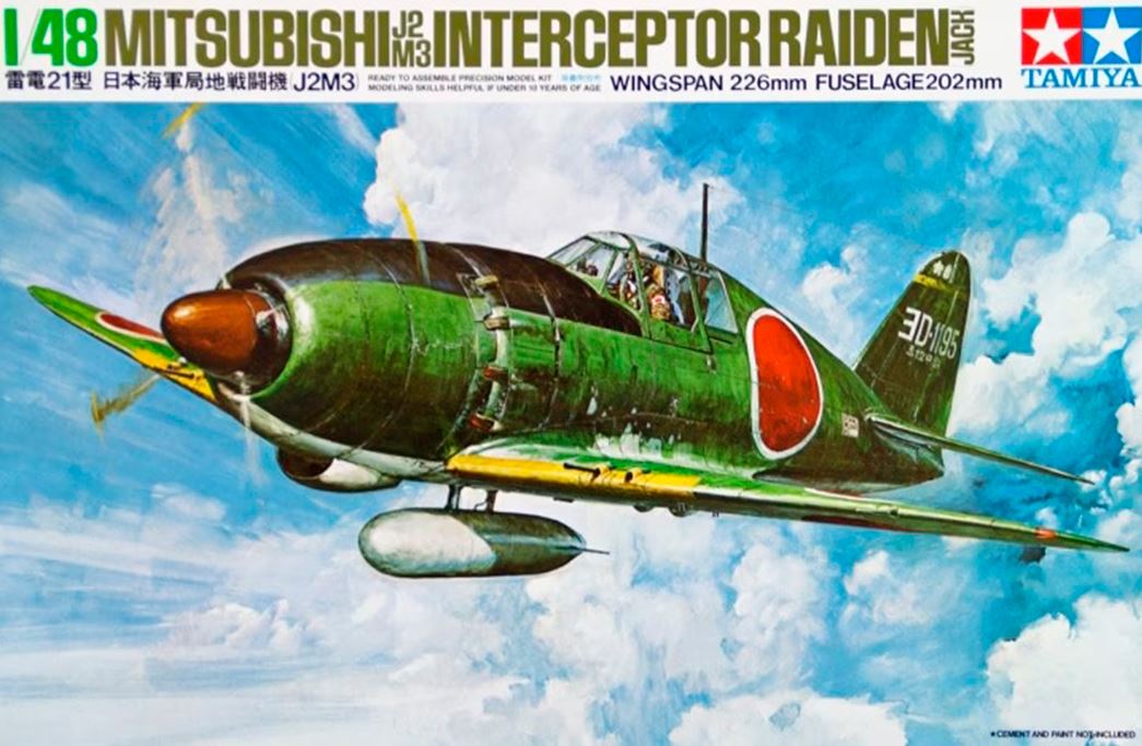 TAMIYA (1/48) Mitsubishi J2M3 Interceptor Raiden (Jack)