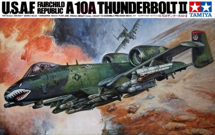 TAMIYA (1/48) USAF Fairchild Republic A-10A Thunderbolt II