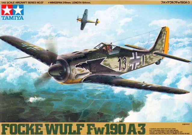 TAMIYA (1/48) Focke-Wulf Fw190 A-3