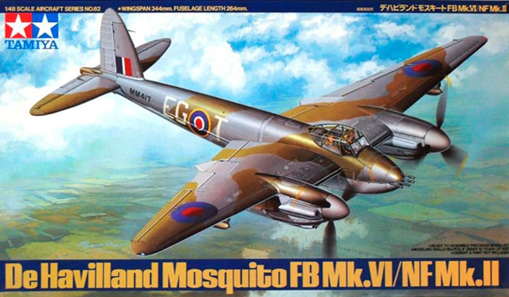 TAMIYA (1/48) De Havilland Mosquito FB Mk.VI/NF Mk.II