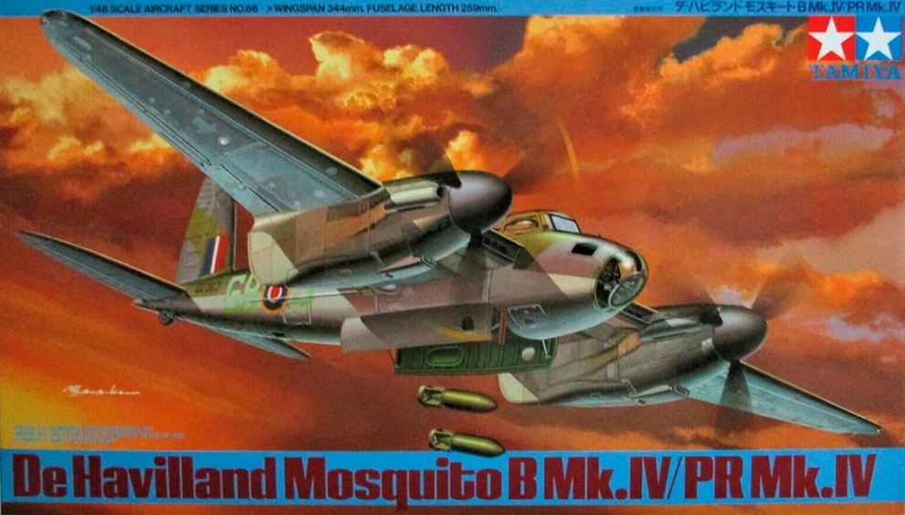 TAMIYA (1/48) Mosquito B De Havilland Mk.IV/PR Mk.IV