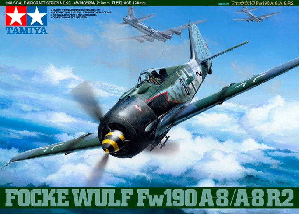 TAMIYA (1/48) Focke-Wulf Fw190 A-8/A-8 R2