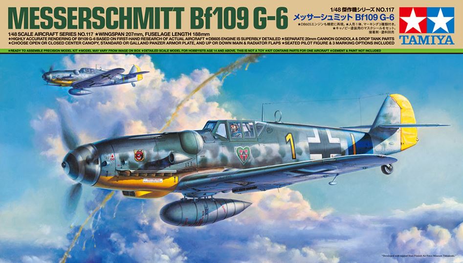 TAMIYA (1/48) Messerschmitt Bf109 G-6