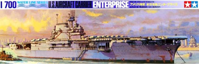 TAMIYA (1/700) US Aircraft Carrier Enterprise CV-6