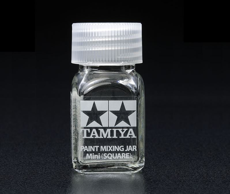 TAMIYA Paint Mixing Jar Mini 10 ml (square)