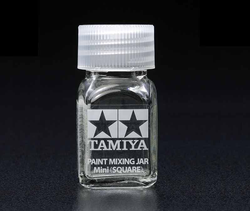 TAMIYA Paint Mixing Jar Mini 10 ml (square)
